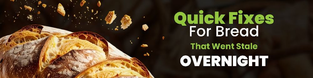 How to revive stale bread quickly at home